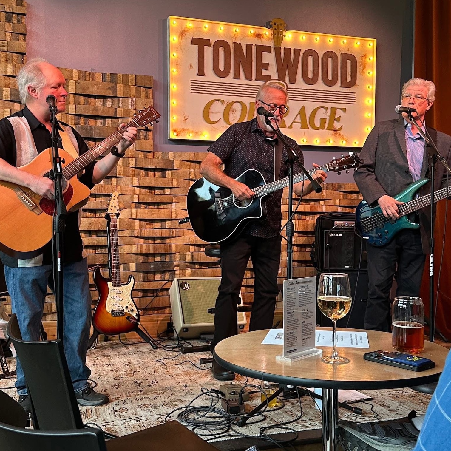 Free Live music downtown Napa Tonewood & Courage