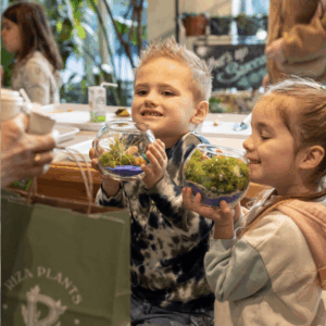 Plant workshop for kids downtown Napa