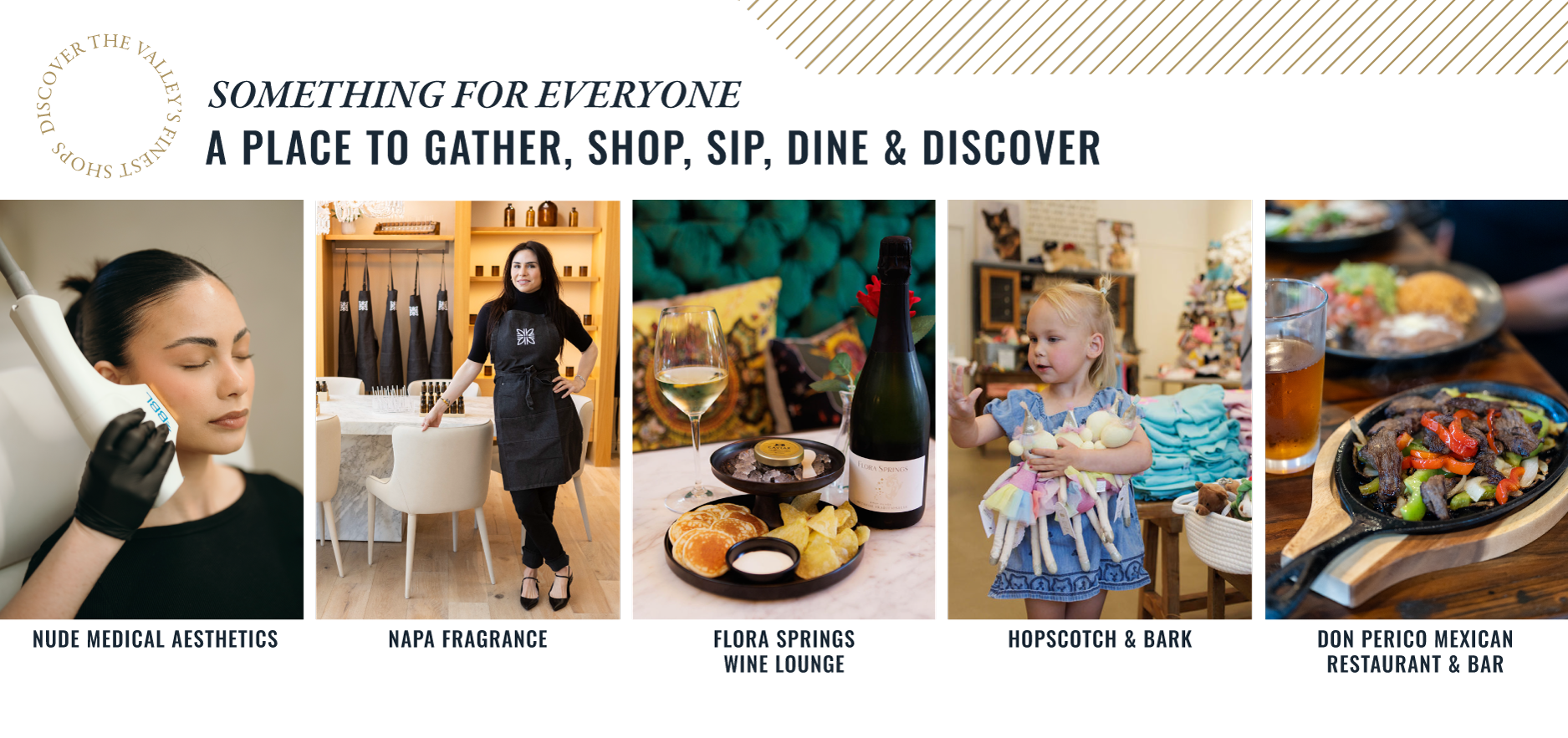 Dining & Shopping in downtown Napa